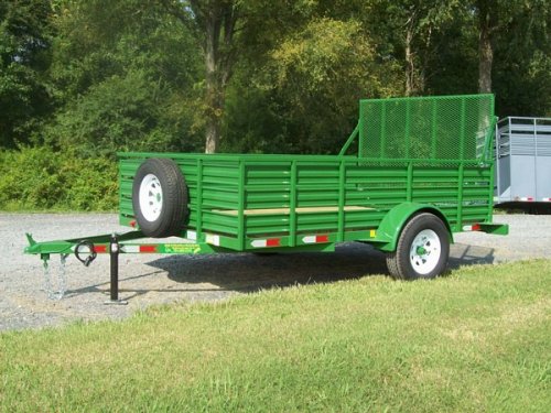 Mike's 6 X 10 Utility Trailer-Slated Sides