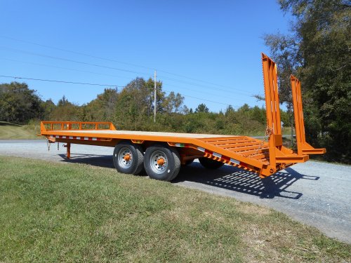 Mike's 7 Ton 8 Wide Equipment Trailer